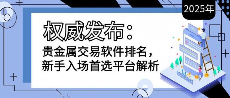 2025全球贵金属投资热，新手选这三款交易软件就对了