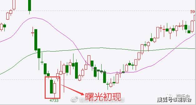 K线组合用法_常见K线组合分析_阳线右肩十字星k线图解