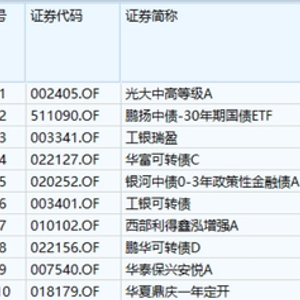 债牛延续逼近重要关口！债基最高已赚超20%，牛市仍在上演