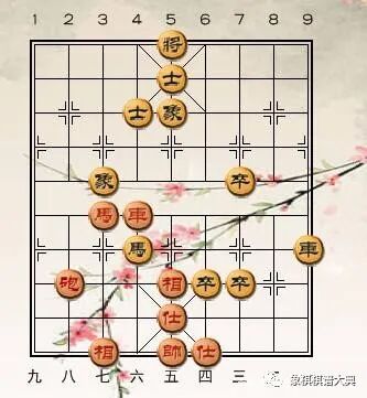 象棋布局阶段特点_象棋中局形势判断_象棋中局战术技巧