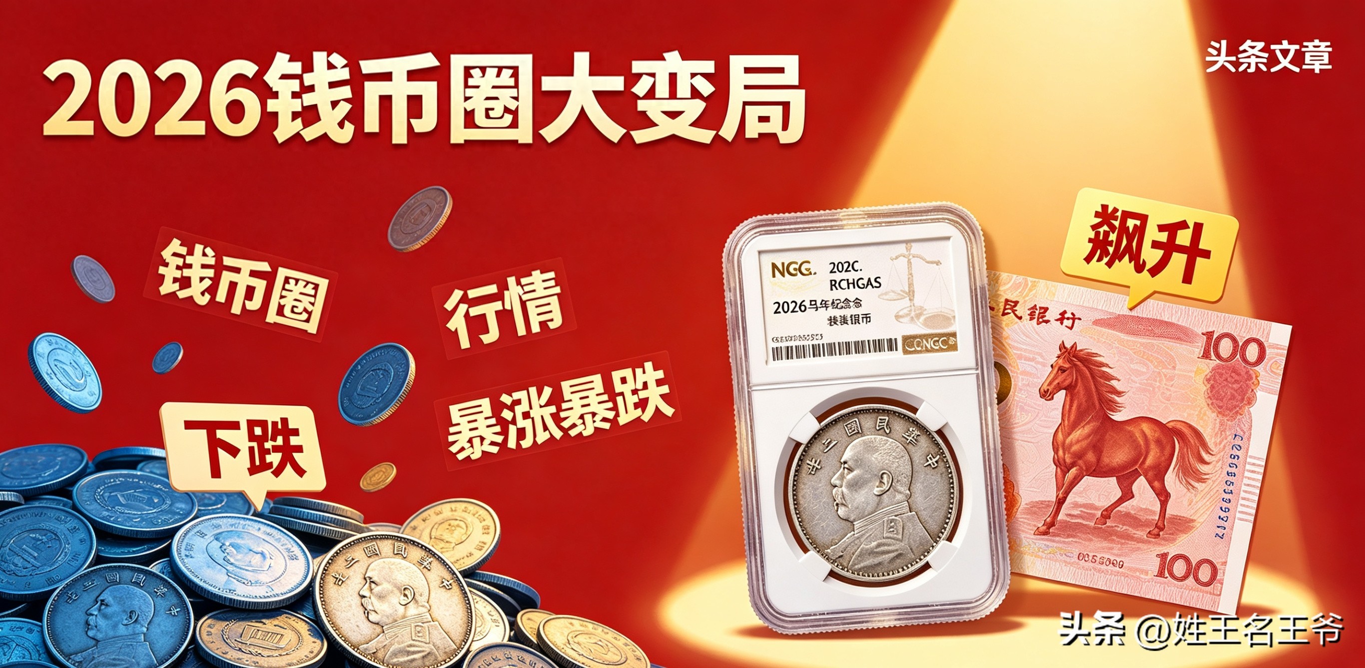 2026年钱币行情分化：普通货阴跌，老精稀逆势上涨